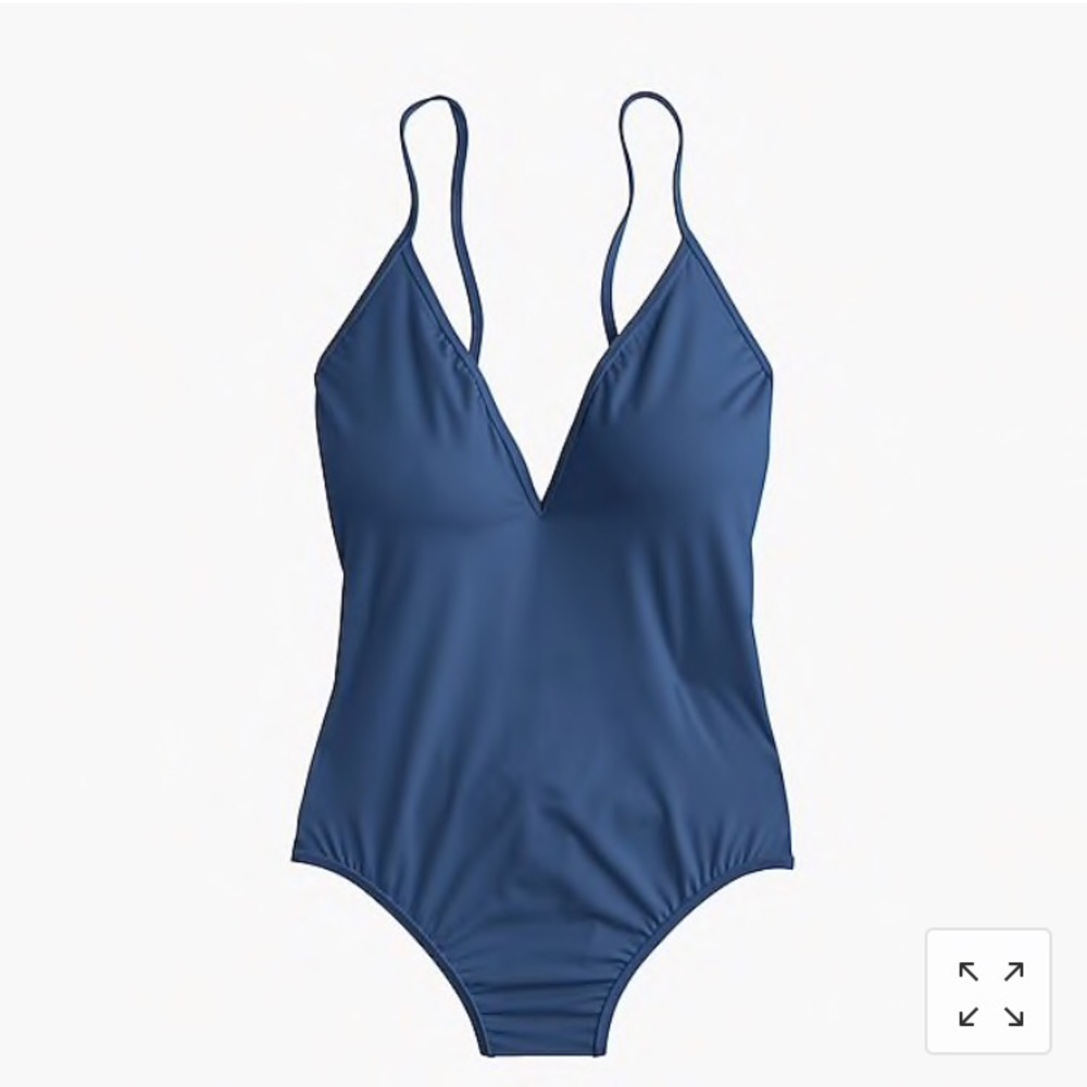 J. Crew Playa Montauk cross-back one-piece NWT
